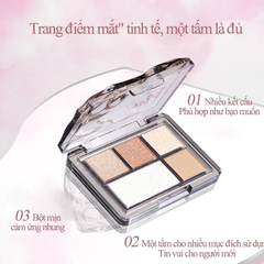 Bảng Phấn Mắt 5 Ô VEECCI Gợn Sóng Nước Veecci Dream Summer Eye Shadow