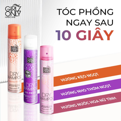 Dầu Gội Khô Girlz Only
