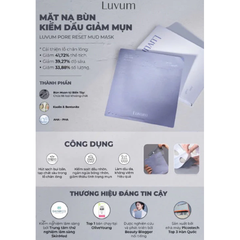 Mặt Nạ Thạch Collagen Giúp Dưỡng Da Chuyên Sâu Luvum Gel Mask 33g