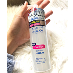 Tẩy da chết Cure Natural Aqua Gel Dưỡng Da Trắng Sáng Dịu Nhẹ Nhật Bản