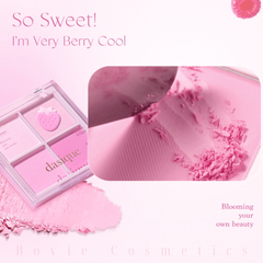 Phấn Má Hồng Dasique Blending Mood Cheek 4 ô