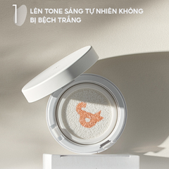 Kem chống nắng dạng cushion nâng tông da, kiềm dầu Romand Back Me Tone Up Sun Cushion SPF50+ PA++++ 11g