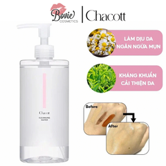 Nước Tẩy Trang Chacott Làm Sạch Sâu Dành Cho Da Nhạy Cảm For Professionals Cleansing Water 500ml