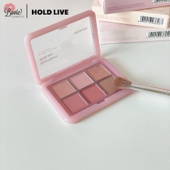 Bảng Phấn Mắt 6 Ô Hold Live Cloud Gauze Powder Eyeshadow Palette HL708 9g
