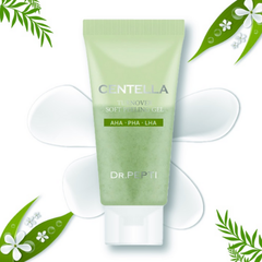 Gel Tẩy Tế Bào Chết Chiết Xuất Rau Má Dr.Pepti Centella Turnover Soft Peeling Gel