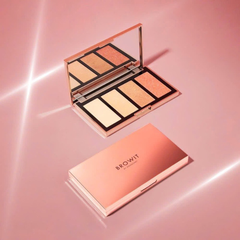 Bảng highlight chuyên nghiệp Nongchat Thái lan Browit Show Glow 4g x 4Colors