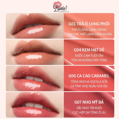 Son Mooekiss Aqua Gloss thiết kế độc đáo xinh xắn, dưỡng ẩm môi 2.1g