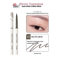 Chì Kẻ Mí Mắt Clio Sharp So Simple Waterproof Pencil Liner
