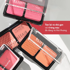 Bảng Má Hồng Kết Hợp Dạng Kem Và Phấn Catrice Blush Affair Cream & Powder Palette