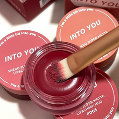 Son Kem Bùn Kiêm Má Hồng Dạng Hũ Into You Shero Super Matte Lip & Cheek Mud (Canned) 5g