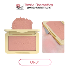 Phấn má hồng Moon Eyes / MoonEyes Color dạng bột mịn tạo khối trang điểm tự nhiên lâu trôi