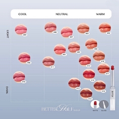 Son 4U2 2 Đầu Dạng Thỏi Better Half Duo Lip Kèm Đầu Son Bóng Khóa Màu Lì, Không Lem Trôi 24g