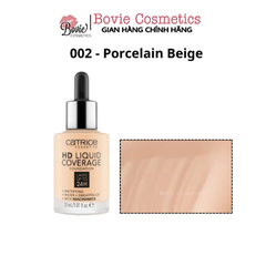 Kem Nền Kiềm Dầu, Che Phủ Tự Nhiên Catrice HD Liquid Coverage Foundation 30ml
