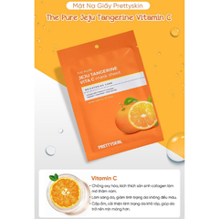 Mặt Nạ Rau Má Prettyskin The Pure Jeju Mask Sheet