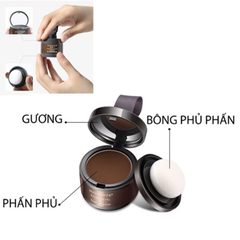 Phấn phủ che khuyết điểm tóc Maycheer Pang Pang Hair Shadow chấm hói che chân tóc