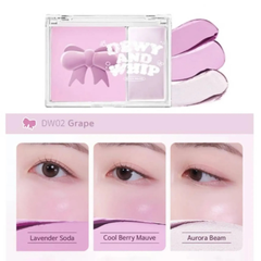 Má Hồng Kem Kèm Highlight Black Rouge Dewy Whip Cheek And Beam