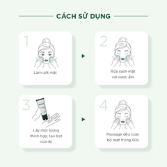Sữa Rửa Mặt Làm Sạch Sâu, Phục Hồi Da Caryophy Portulaca Cleansing Foam 150ml
