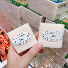 Xà phòng Cám Gạo Kích Trắng Jam Rice Milk Soap 60g