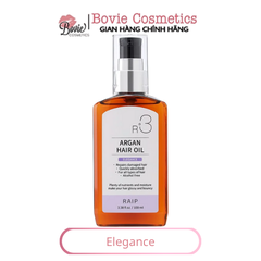 Tinh Dầu Dưỡng Tóc Bóng Mượt Raip R3 Argan Hair Oil 100ml