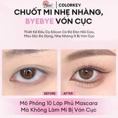 Mascara Giúp Mi Dài & Cong Tự Nhiên Colorkey Long & Dense Mascara 4.5g