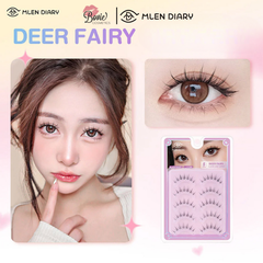 Lông Mi Giả Mlen Diary Gân Trong Suốt 5 Cặp