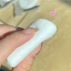Bông phấn Hanru dạng tròn mềm mại