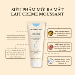 Sữa Rửa Mặt Embryolisse Làm Sạch Sâu, Chống Oxy Hóa 200ml