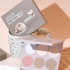 Bảng Tạo Khối 6 Ô Gogo Tales Nude Light Shadow Highlight Contouring Disk 168g GT445