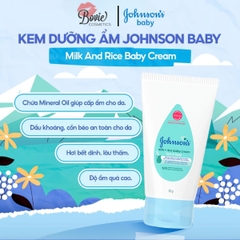 Kem Dưỡng Ẩm Mặt Và Cơ Thể Johnson's Baby Face & Body