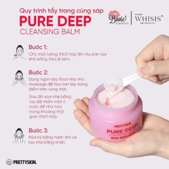 Sáp Tẩy Trang Prettyskin Pure Deep làm sạch sâu dễ nhũ hóa dưỡng ẩm da