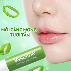 Son Dưỡng Môi Vaseline Lip Therapy Aloe Vera Lô Hội