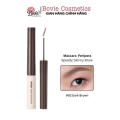Mascara Chân Mày Peripera Có Màu Speedy Skinny Brow Mascara 3g