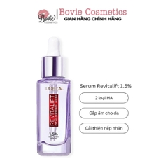 Tinh chất dưỡng da Serum cấp ẩm & giảm nếp nhăn L'Oréal Revitalift Pure Hyaluronic Acid 1.5%