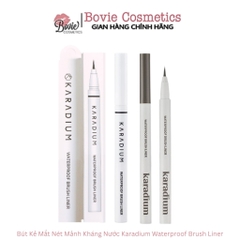 Bút dạ kẻ mắt Karadium Waterproof Brush Liner Black Eyeliner