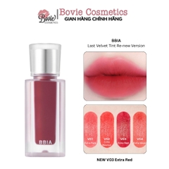 Son kem lì BBIA Last Velvet Tint ( Vỏ Mới )