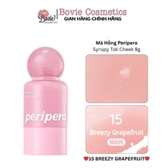 Má hồng dạng kem Peripera Syrupy Tok Cheek