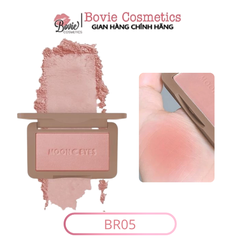 Phấn má hồng Moon Eyes / MoonEyes Color dạng bột mịn tạo khối trang điểm tự nhiên lâu trôi