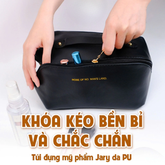 Túi Đựng Mỹ Phẩm Jary da PU Cao Cấp Tiện Lợi Khi Đi Du Lịch