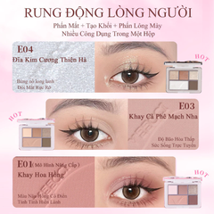 Bảng Phấn Mắt 5 Ô VEECCI Gợn Sóng Nước Veecci Dream Summer Eye Shadow