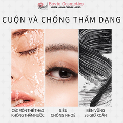 Mascara ZEESEA kháng nước lâu trôi 36h chống nhòe chuốt mi