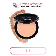 Phấn Phủ Dạng Nén Che Phủ Hoàn Hảo, Kiềm Dầu Hiệu Quả Maybelline Fit Me Matte Poreless Powder SPF32 /PA+++ 6g - Hộp Tròn