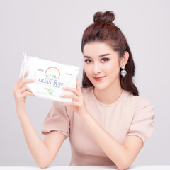 Bông Tẩy Trang Lily Bell Lilian Puff & Facial Puff