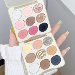 Bảng Phấn Mắt 9 Ô XIXI Doodle Log Nine Color Eyeshadow