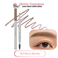 Chì Kẻ Mày Ngang Cho Chân Mày Sắc Nét, Lâu Trôi Romand Han All Flat Brow