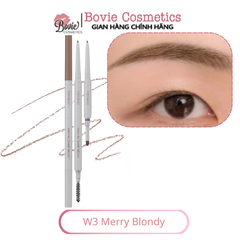 Chì Kẻ Mày Nét Mảnh 3 Trong 1 Cho Đôi Chân Mày Hoàn Hảo, Sắc Nét Romand Han All Sharp Brow