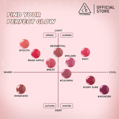 Son Bóng Dạng Gel 3CE Drop Glow Gel 4g