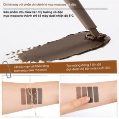 Chì Kẻ Mày Lâu Trôi Judydoll Long-Lasting Eyebrow Gel Pencil 0.15g