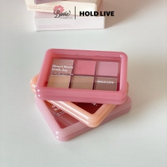 Bảng Phấn Mắt 6 Ô Hold Live Cloud Gauze Powder Eyeshadow Palette HL708 9g