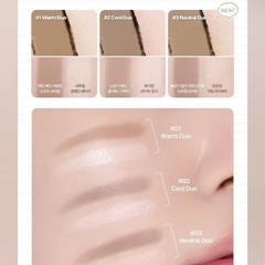 Tạo Khối + Highlight 2 Đầu Dạng Kem Too Cool Dual Contour Stick