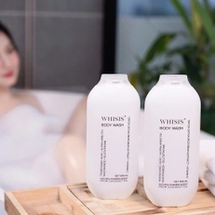 Sữa Tắm Sáng Da Dưỡng Ẩm Mềm Mượt Men Sữa Gạo Whisis Body Wash 500ml